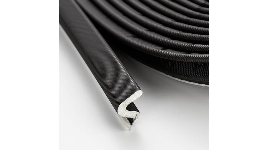 black 26ft door seal