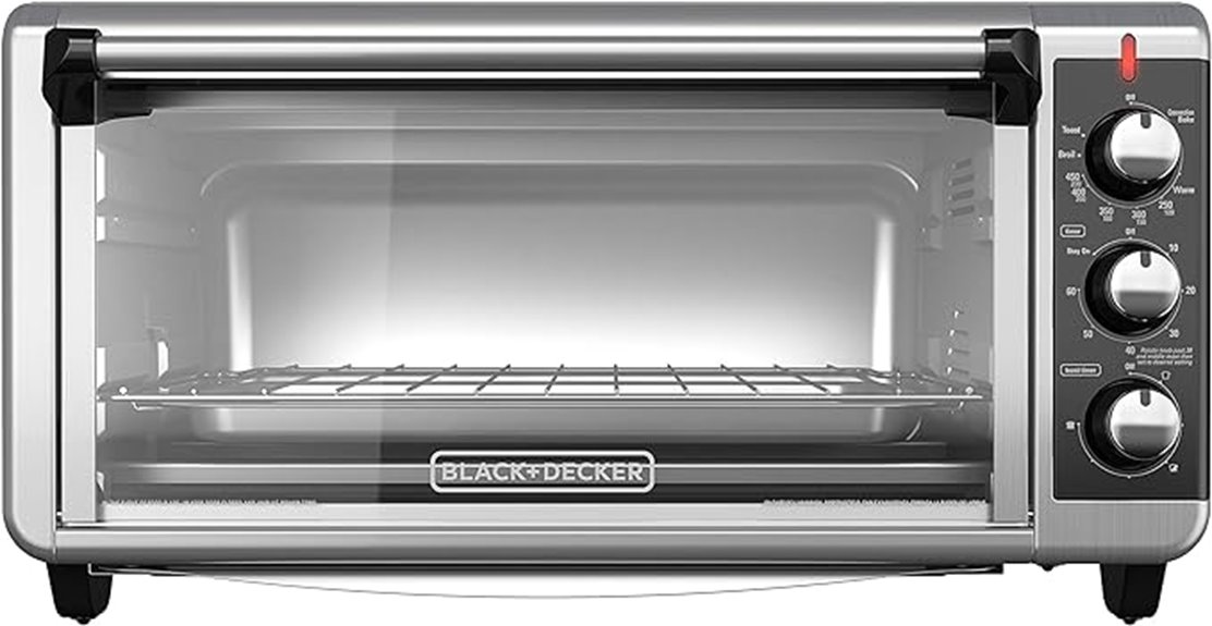 black decker convection toaster