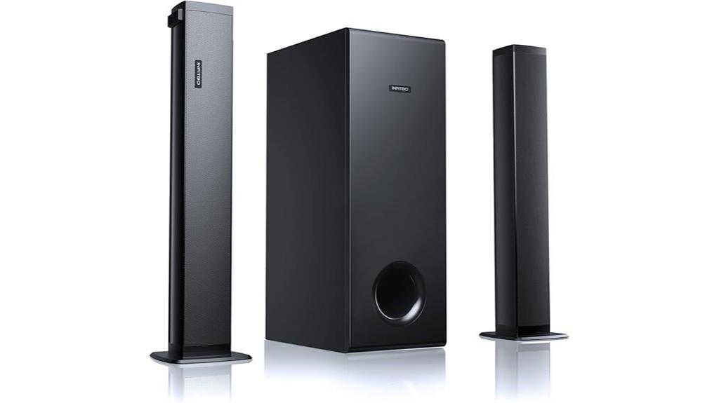 bluetooth 2 1ch surround system