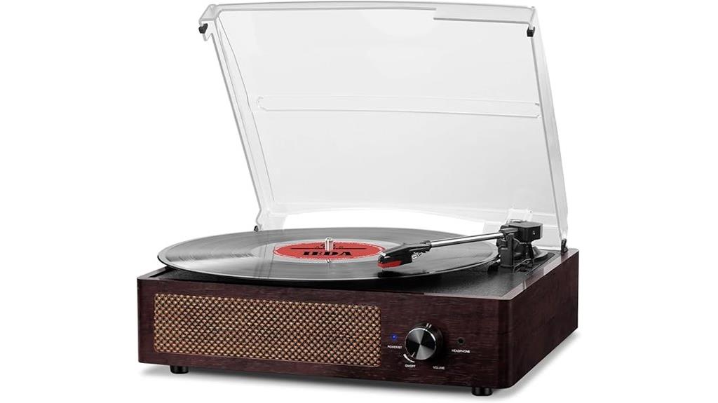 bluetooth vinyl record player