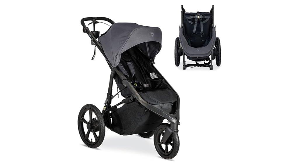 bob jogging stroller features