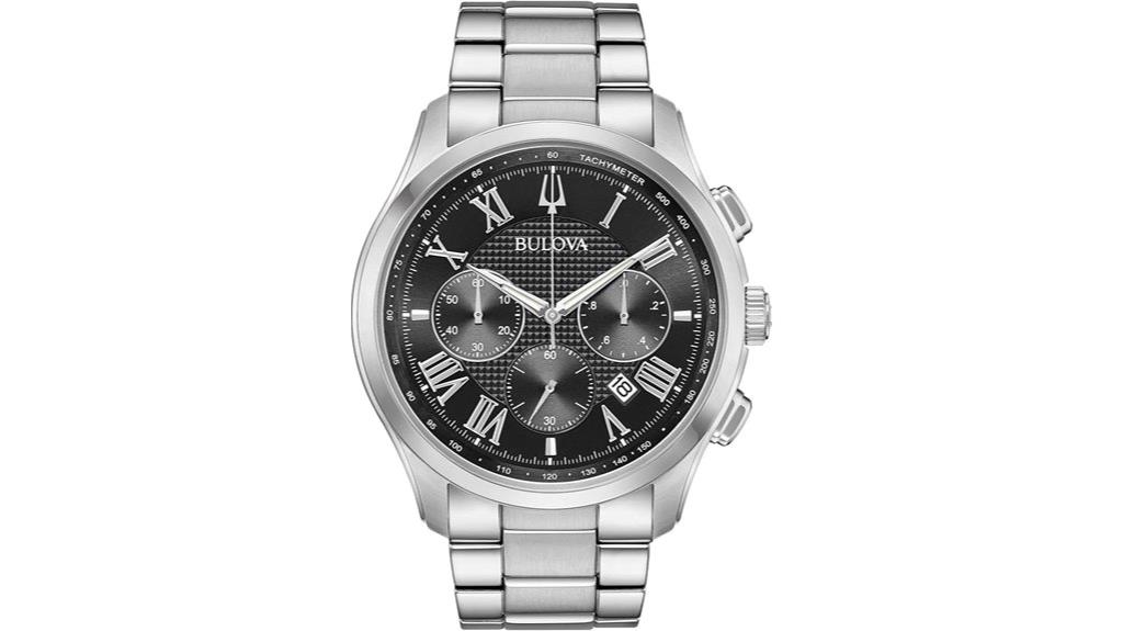 bulova men s classic chronograph