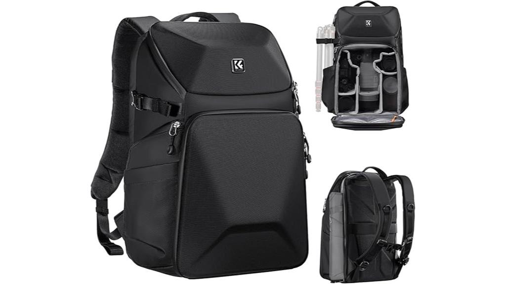 camera backpack with tripod