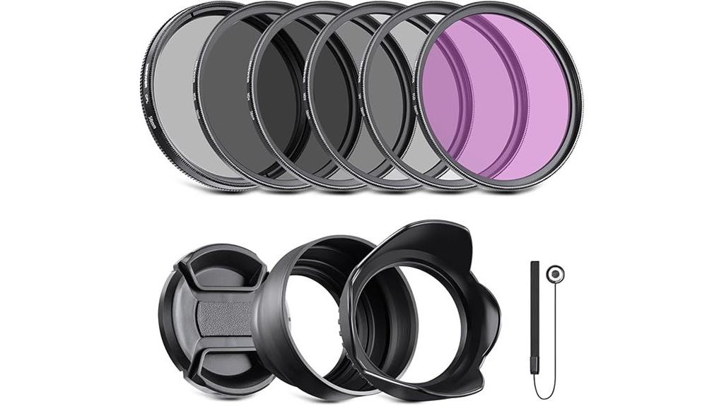 camera lens filter kit