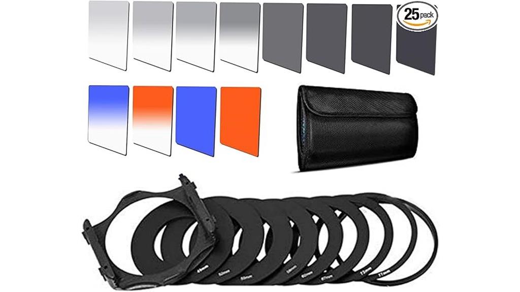 camera lens filter set