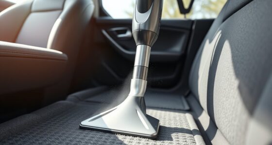 car interior vacuum cleaning