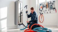 central vacuum system maintenance