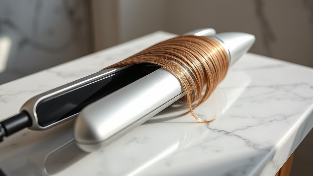 ceramic titanium adjustable heat