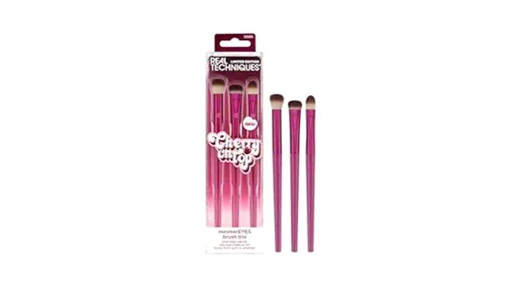 cherry themed limited brush set