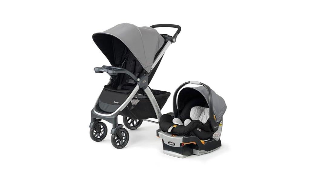 chicco bravo travel system
