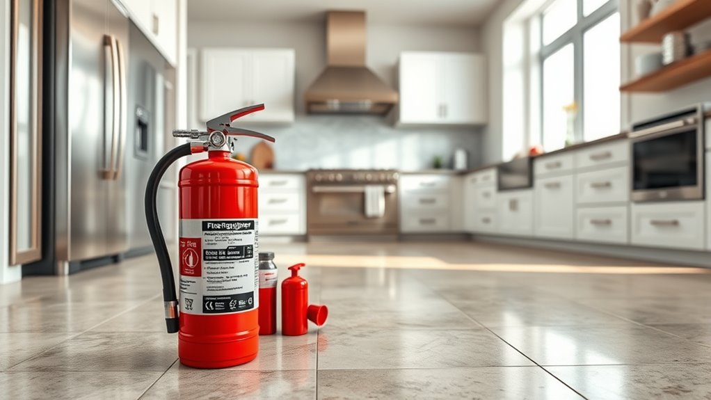 choose appropriate portable extinguisher