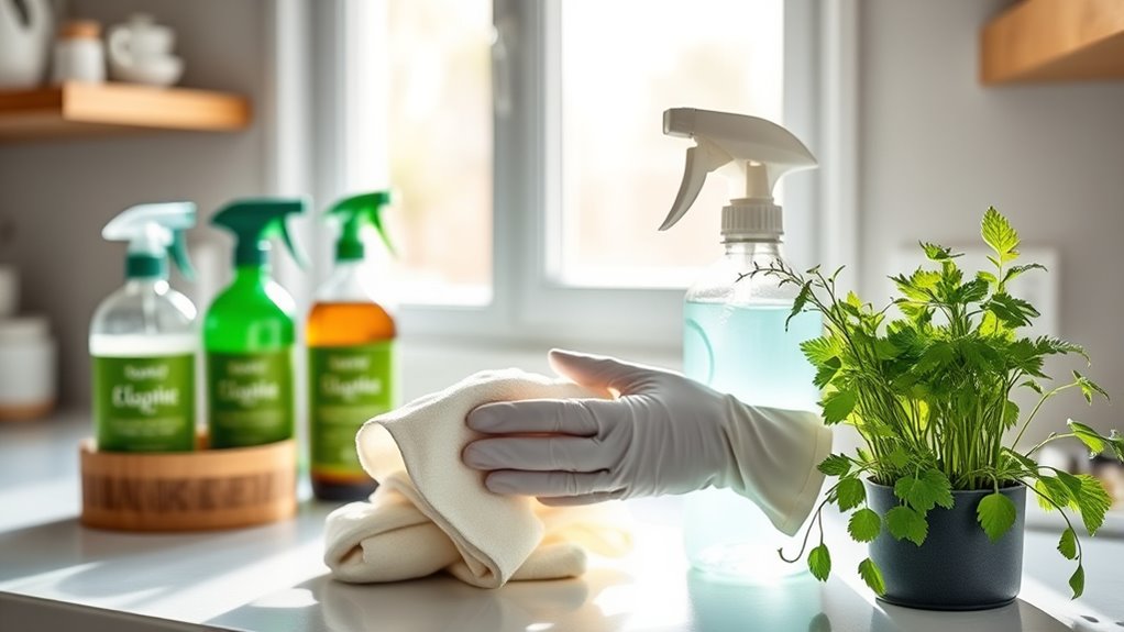 choose natural chemical free cleaning