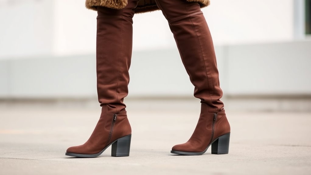 choosing comfortable wide calf boots