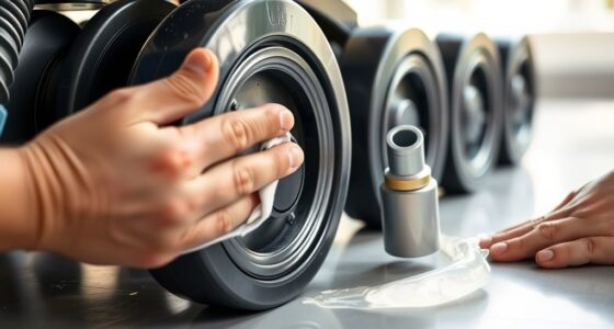 clean and lubricate wheels