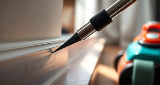 clean corners with crevice tool