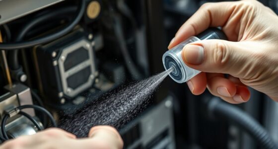 clean filters and sensors