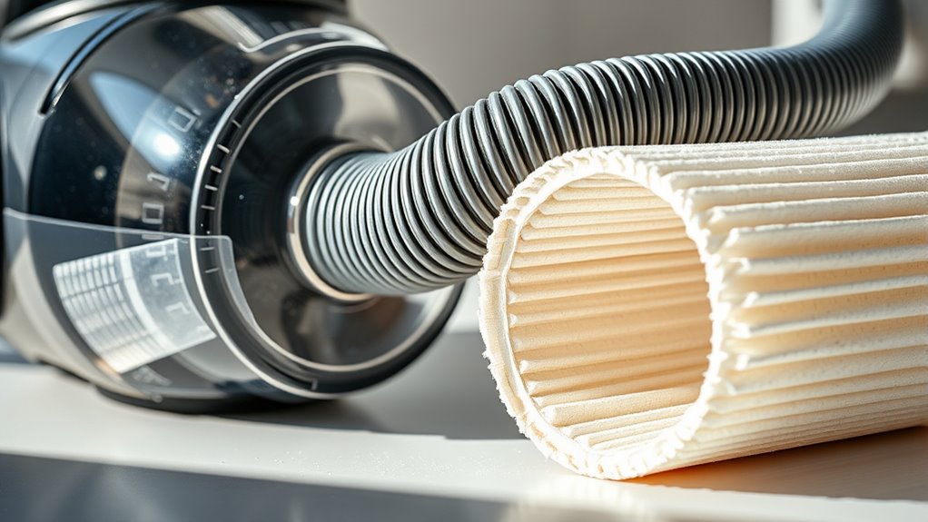 clean hoses and filters