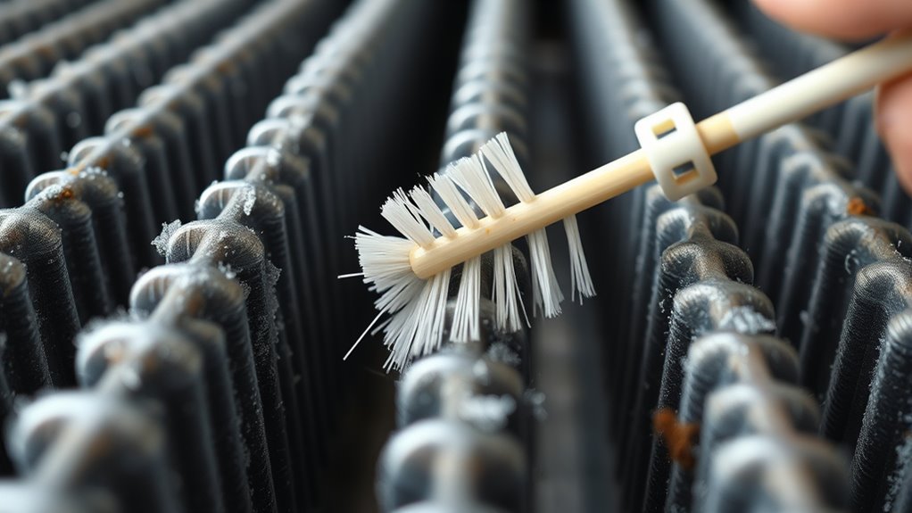 clean radiator and coils