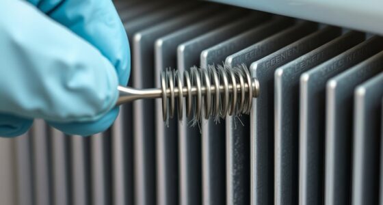 cleaning radiator and coil
