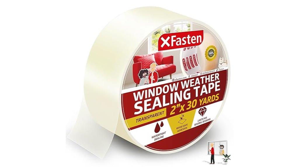 clear weather seal tape