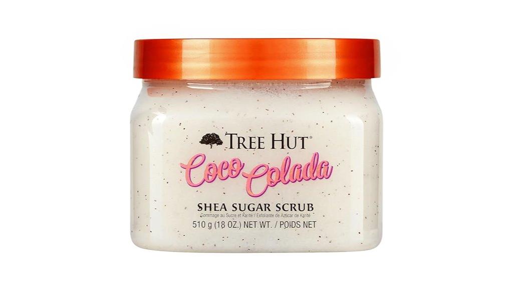coco colada shea scrub