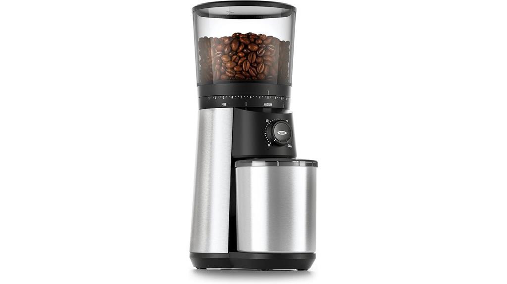 coffee grinder with conical burr