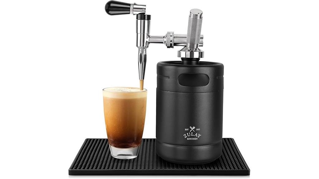 cold brew maker with keg