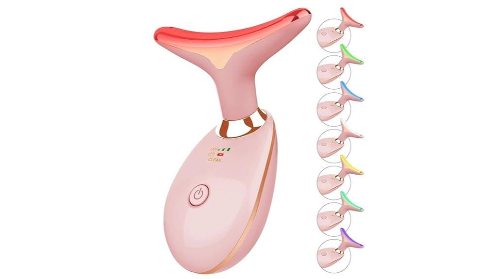 colorful facial neck massager