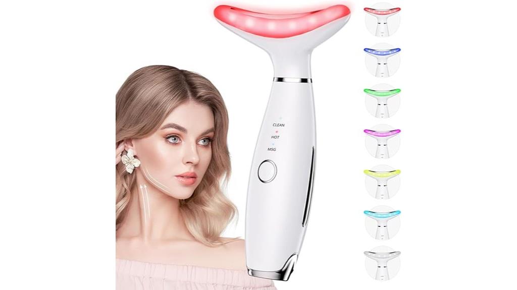 colorful facial neck therapy