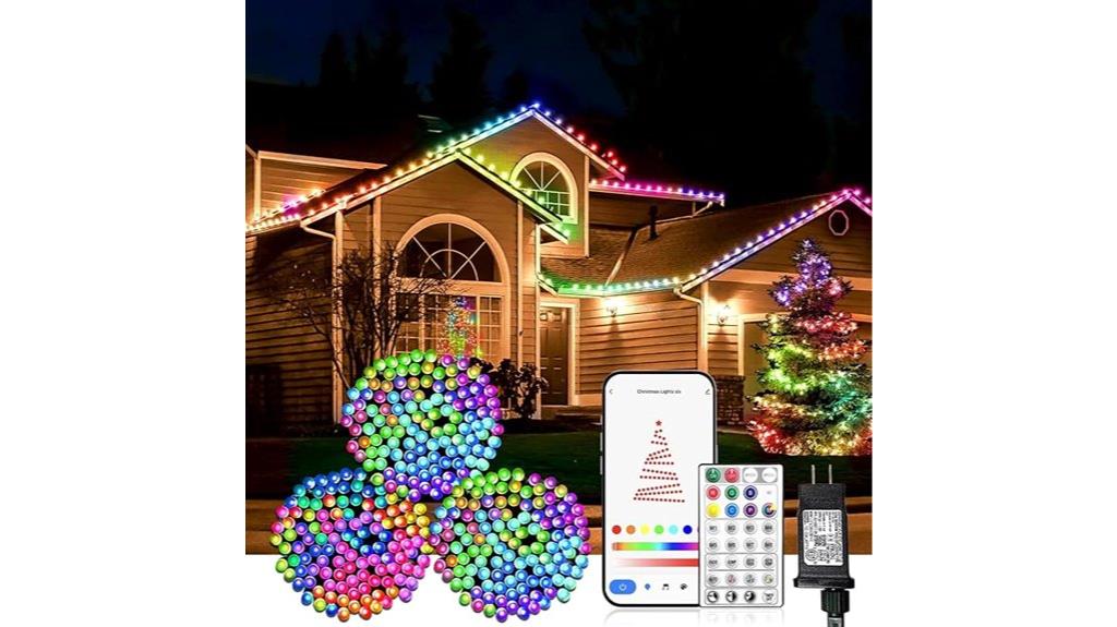 colorful smart waterproof lights