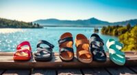 comfortable stylish walking sandals
