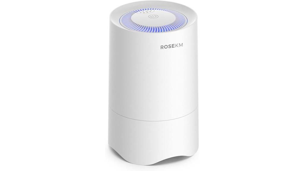 compact bedroom air cleaner
