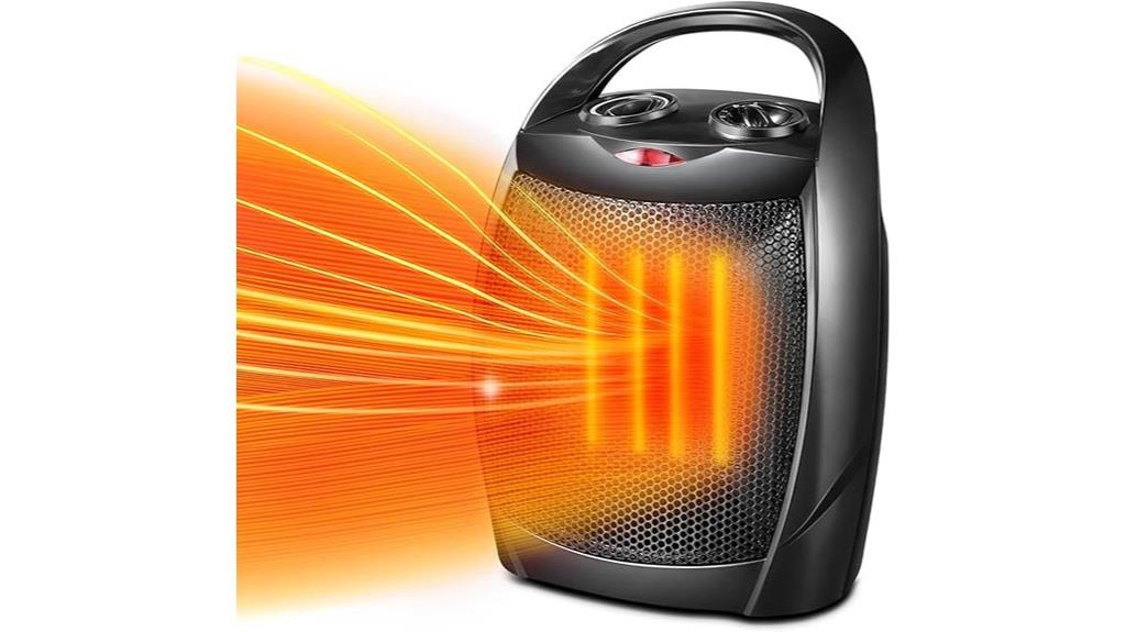 compact electric space heater