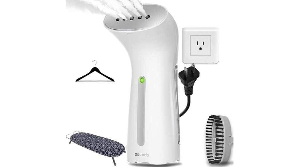 compact handheld clothing steamer