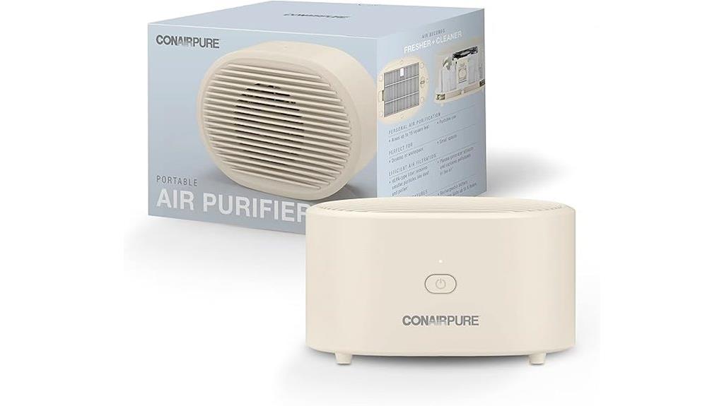 compact personal air cleaner