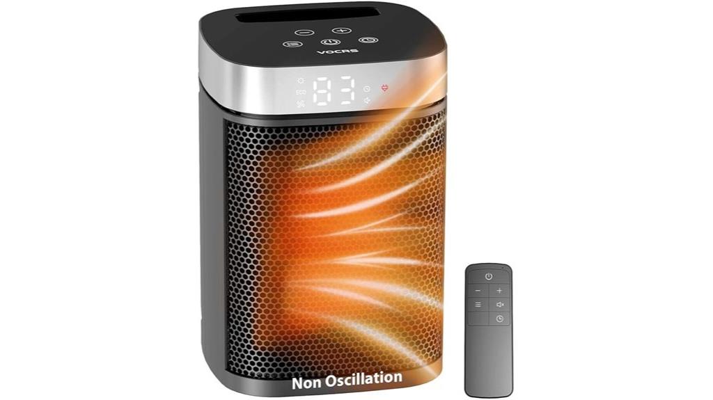 compact thermostat controlled heater