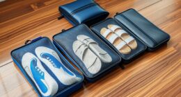 compact travel shoe organizers