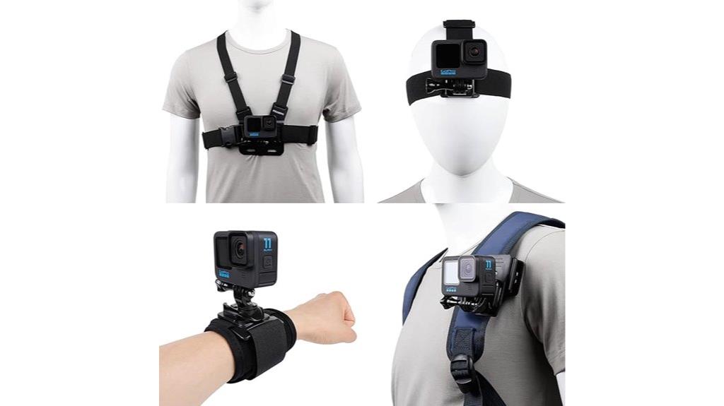 compatible gopro accessory bundle