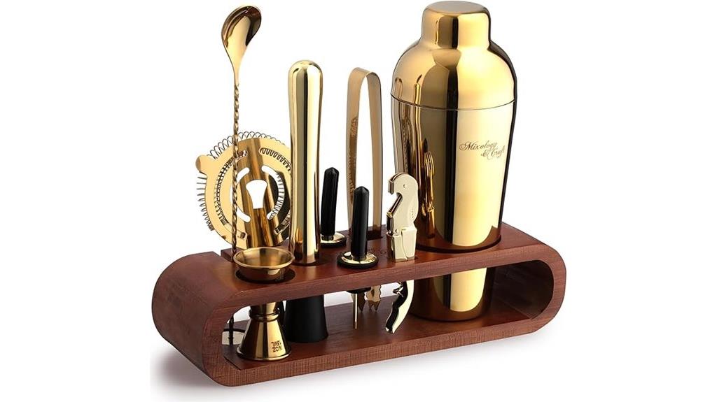 complete 10 piece bartending set
