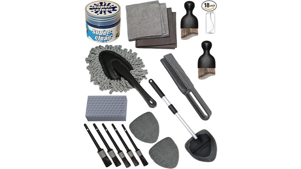 complete car interior cleaning kit