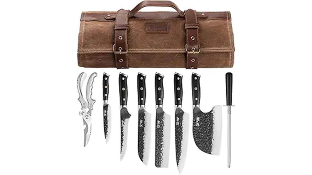 complete kitchen knife collection