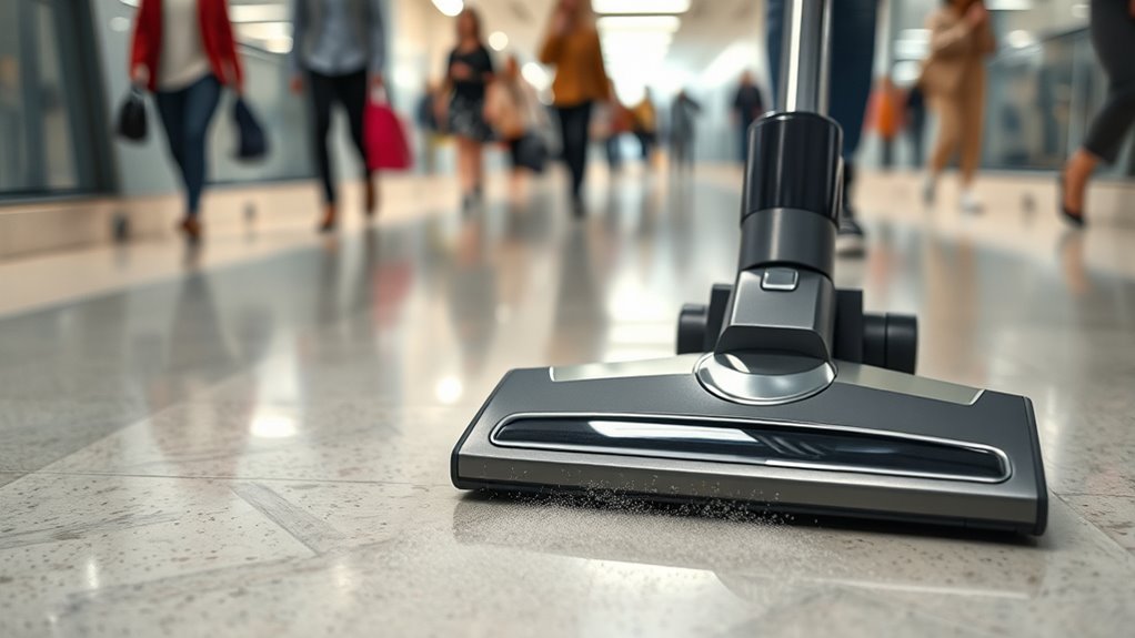 consistent industrial cleaning routine