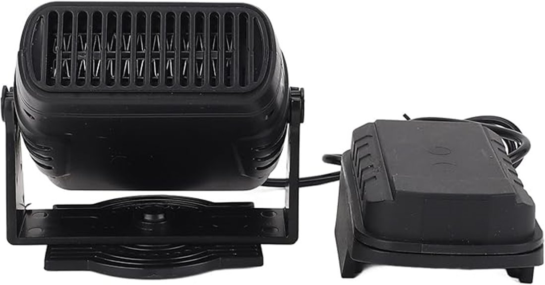 cordless battery powered small heater