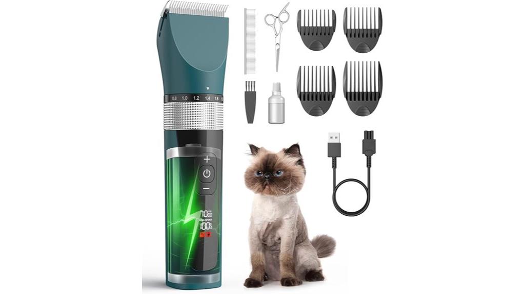 cordless green cat clippers