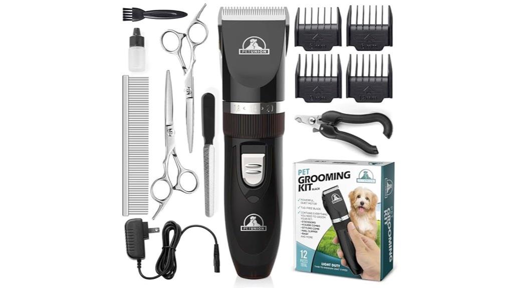 cordless pet grooming kit