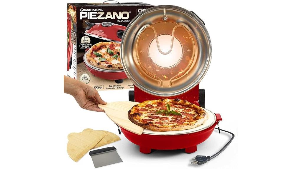 crispy pizza oven appliance