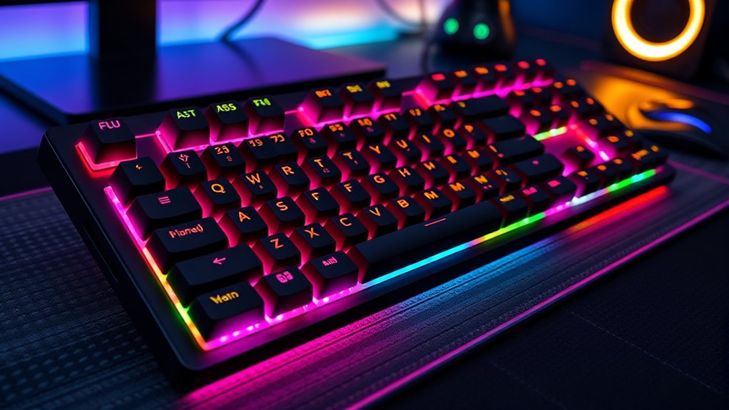 customizable ergonomic gaming keypad