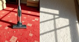 different cleaning frequencies applied