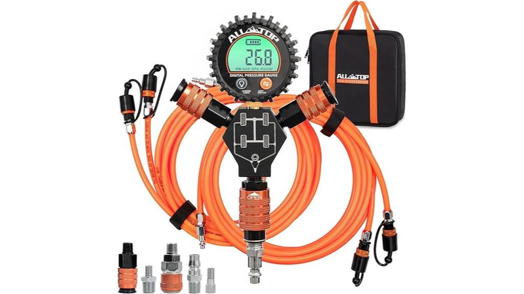 digital tire pressure control