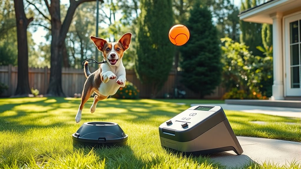 dog safe durable adjustable launcher